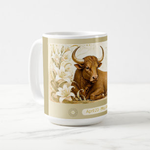 Tasse Art Nouveau Taureau Lily
