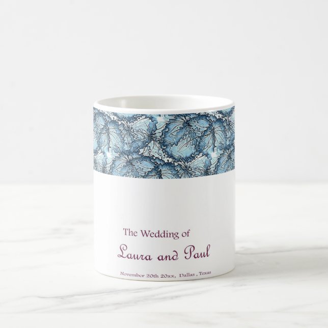 Tasse artistique de mariage (Centre)