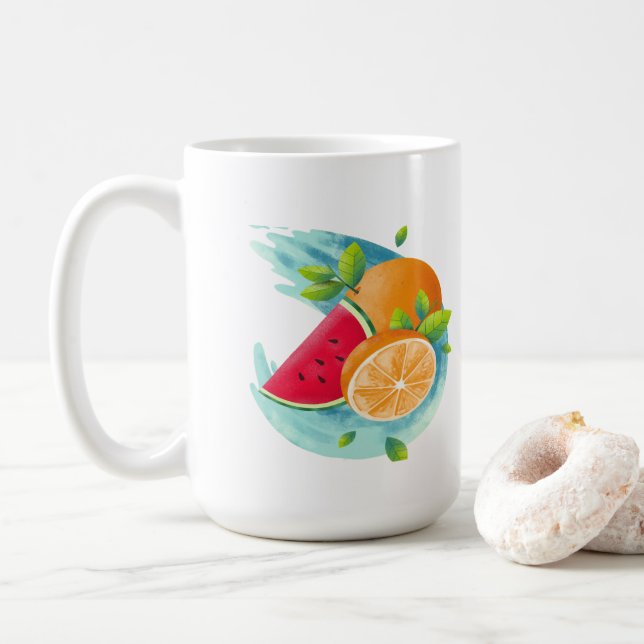 Tasse artistique élégante et durable (Avec donut)