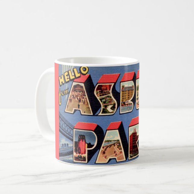 Tasse Asbury Park NJ (Devant gauche)
