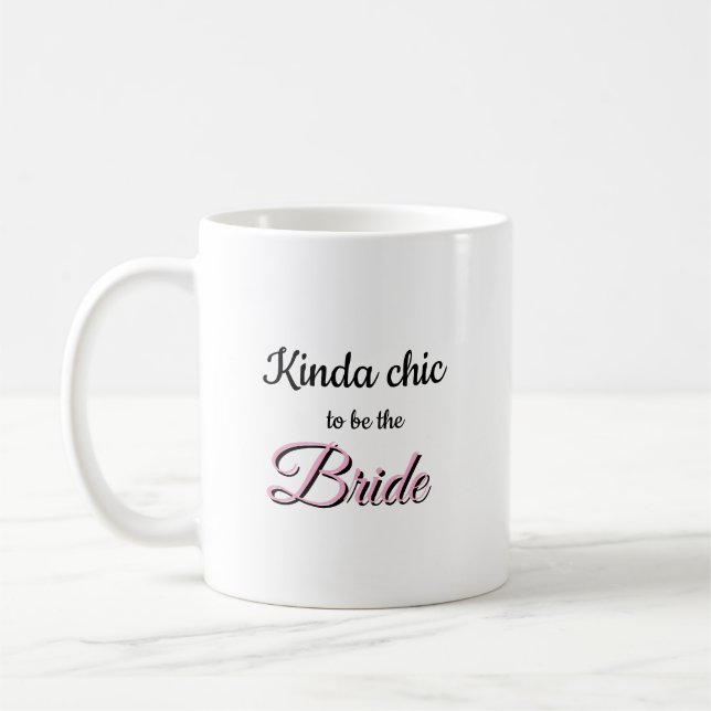 Tasse Assez Chic pour la Mariée (Gauche)