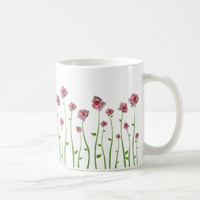 Tasse assez petite de roses (Droite)
