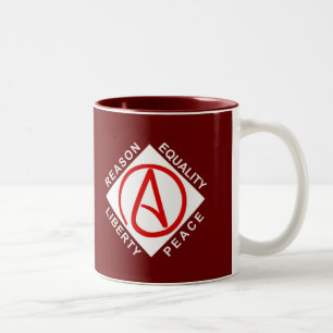 Tasse athée de logo