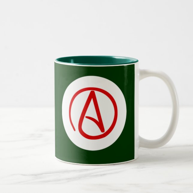 Tasse athée de logo (Droit)
