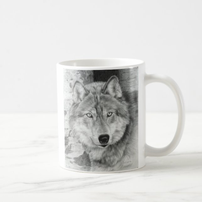 Tasse attentive de yeux (Droite)