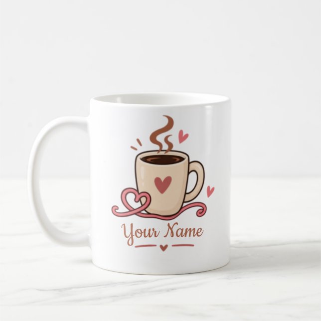 Tasse au crochet Juste une rangée de plus (Gauche)