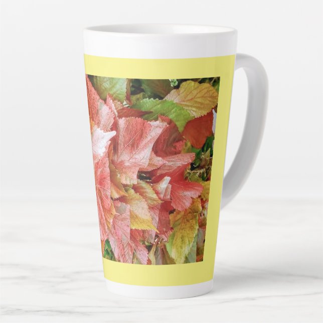 Tasse au latte de café (Angle droit)