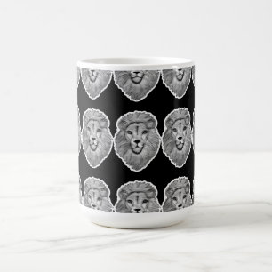 Tasse au visage de lion