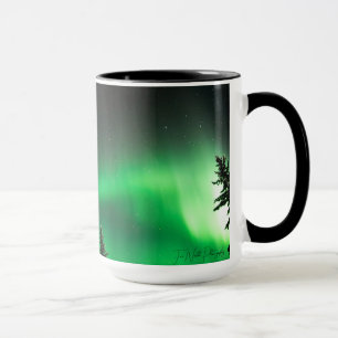 Tasse aurores boréales