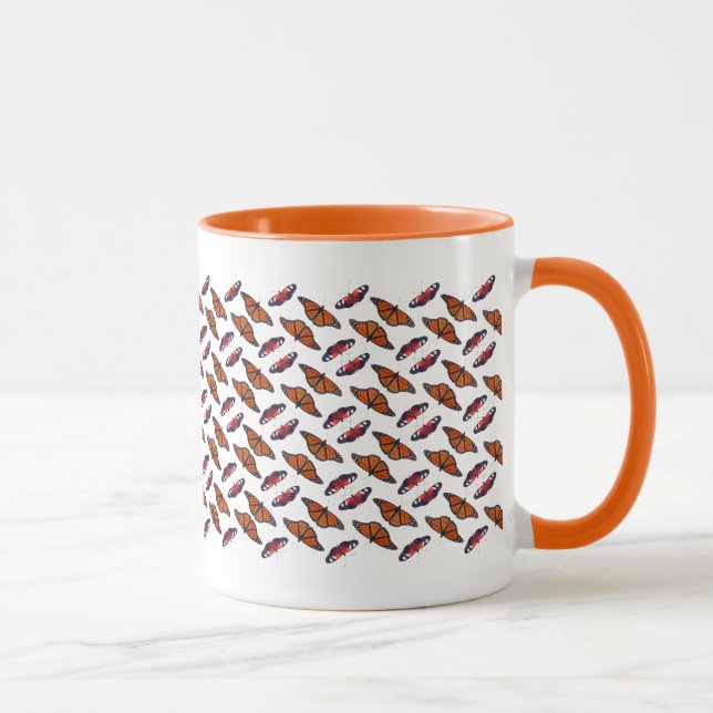 Tasse Automne Papillon Frenésie (Droite)
