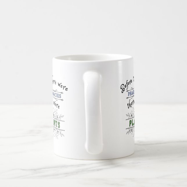 Tasse Avant les pharmacies (Poignée)