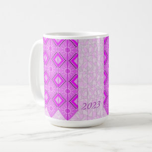 TASSE AVEC ART MÉLANGÉ VIOLET REFROIDI 2023