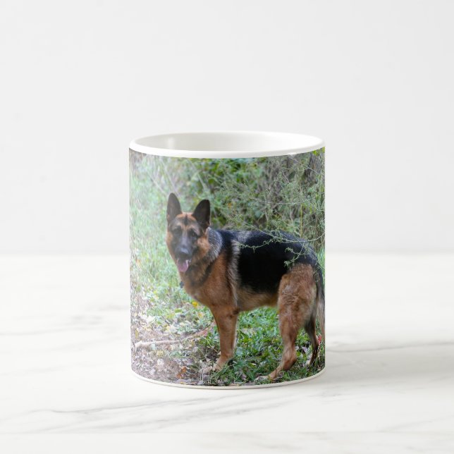Tasse avec berger allemand (Centre)