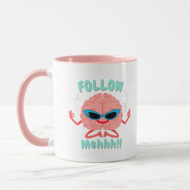 Tasse avec citation amusante (Gauche)