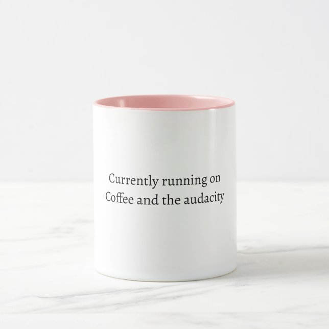 Tasse avec citation drôle d'infirmière (Centre)