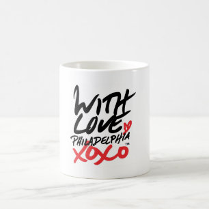 Tasse "avec d'amour" de café