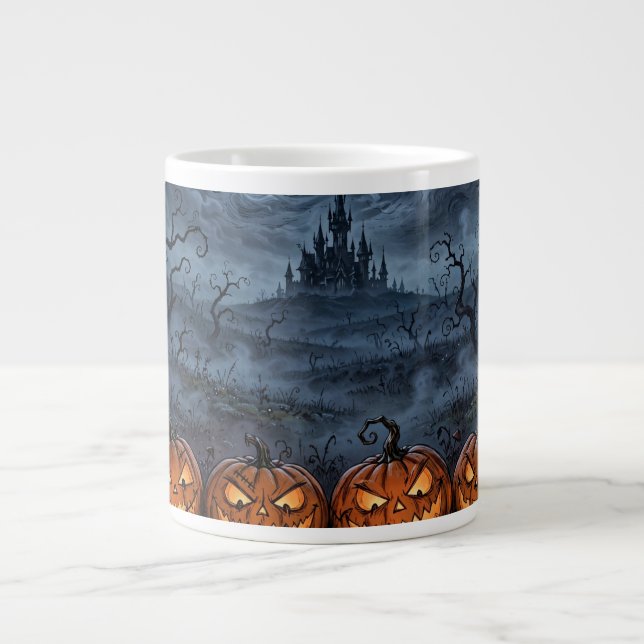 Tasse avec décoration Halloween (Devant)