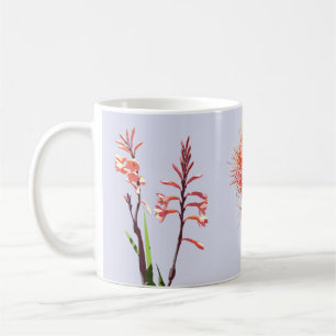 Tasse avec des fleurs de Cape Town