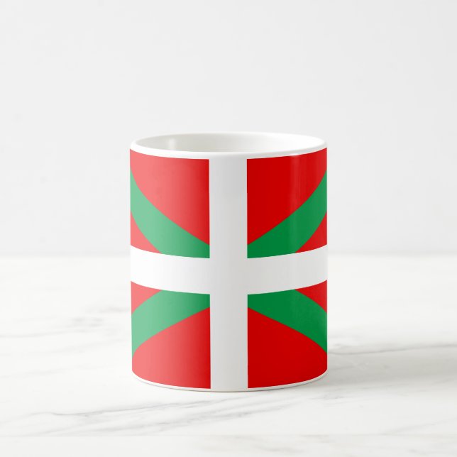 Tasse avec drapeau Basque "Ikkurina" (Centre)