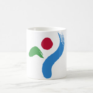 Tasse avec drapeau de Séoul, Corée du Sud