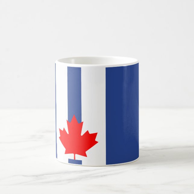 Tasse avec drapeau de Toronto, Ontario (Centre)