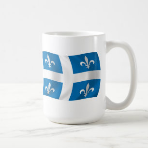 Tasse avec drapeau du Québec