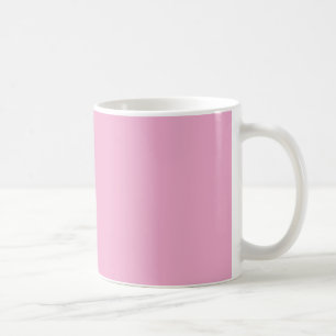 Tasse avec fond rose