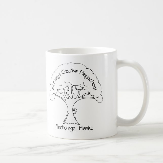 Tasse avec la devise (Droite)