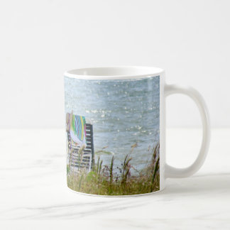 Tasse avec la scène de plage d'île de Sanibel