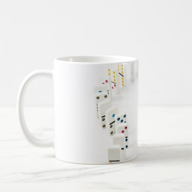 Tasse avec le domino (Gauche)