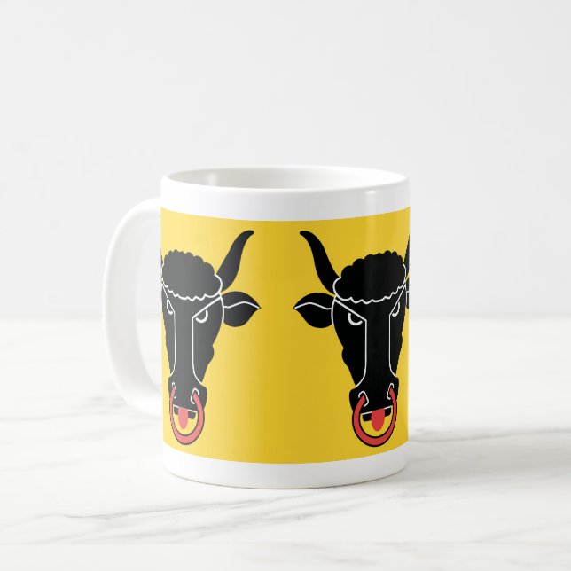 Tasse avec le drapeau d'Uri, Suisse (Devant gauche)