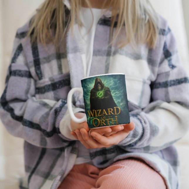 Tasse avec logo de Wizard of Orth (Créateur téléchargé)