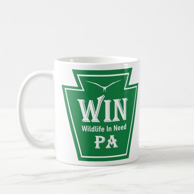 Tasse avec logo WIN (Gauche)