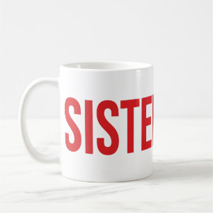Tasse avec logotype SŒUR Écarlate