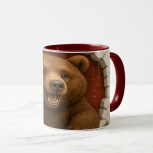 Tasse avec Ours de Dessin Animé Mignon Imprimable