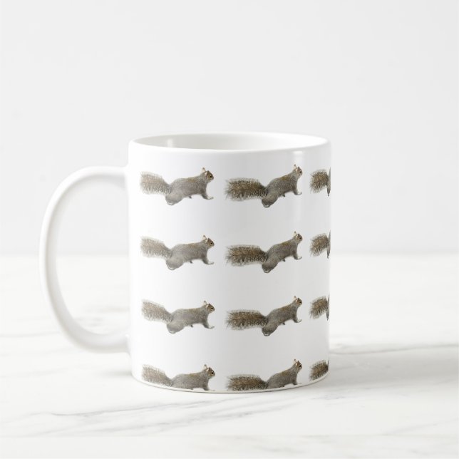 Tasse avec photo d'écureuil (Gauche)