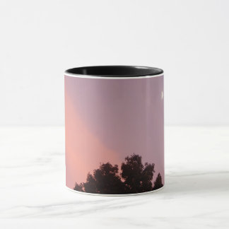 tasse avec photo originale coucher de soleil avec