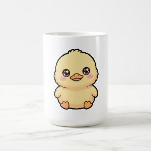 Tasse avec un adorable caneton