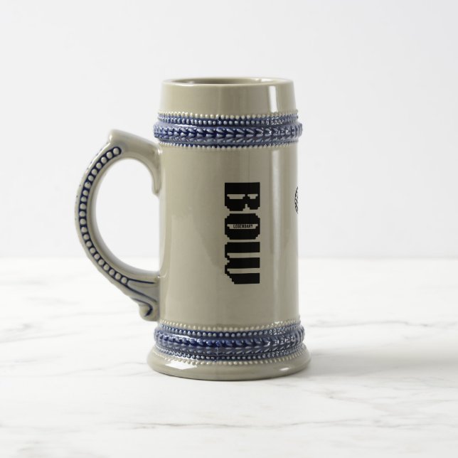 Tasse avec un bubu mignon et un nœud sur le côté d (Gauche)