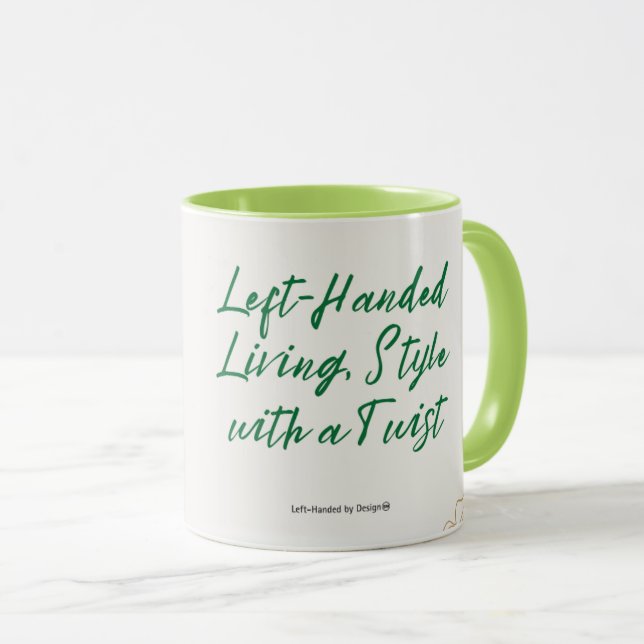 Tasse avec une torsion (Devant droit)
