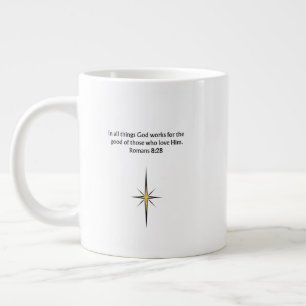 Tasse avec verset de la Bible chrétienne   Cadeau 