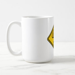 Tasse Avertissement Bisous de Chien