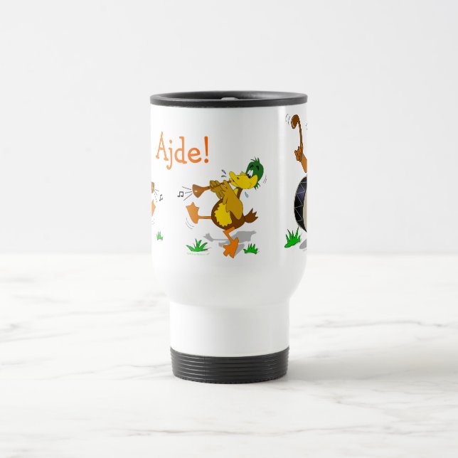 Tasse balkanique de voyage de bande d'instruments (Centre)