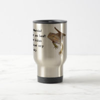 Tasse barbue de voyage de dragon