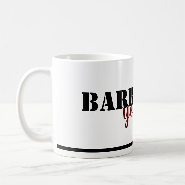 Tasse Barricade Your Heart (Gauche)