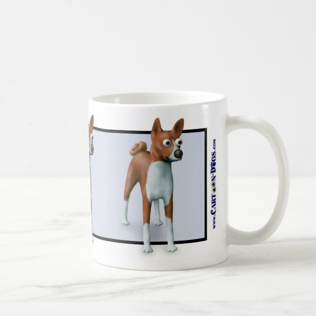 Tasse BAS1 de Basenji (Droite)