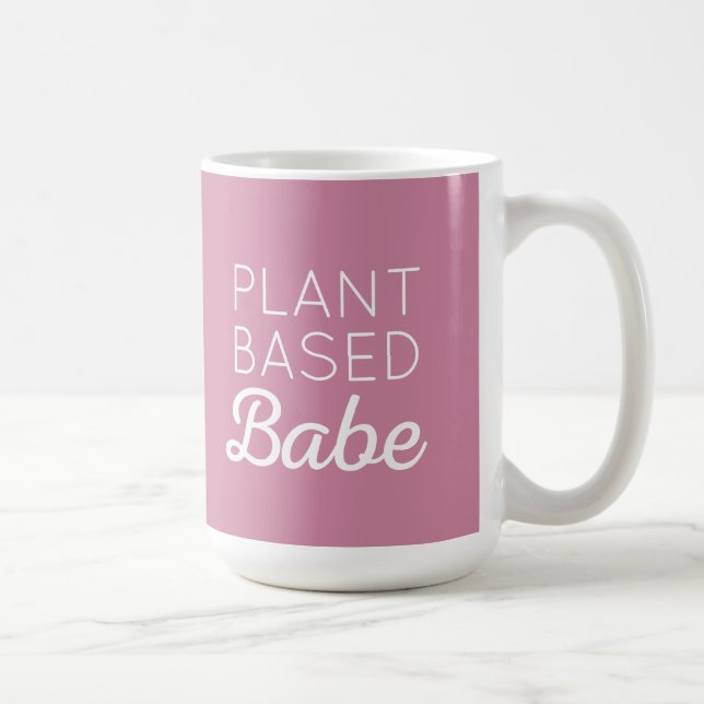 Tasse Basée sur Plante de rose de bébé (Droite)