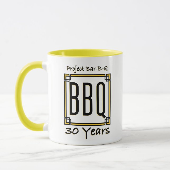 Tasse BBQ - Je suis le VRAI Génie... (Gauche)