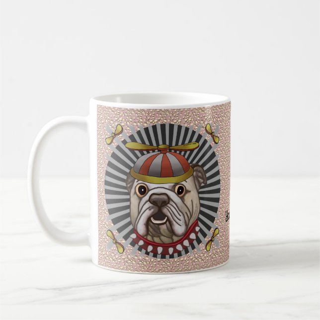 Tasse Beanie Bulldog (Gauche)