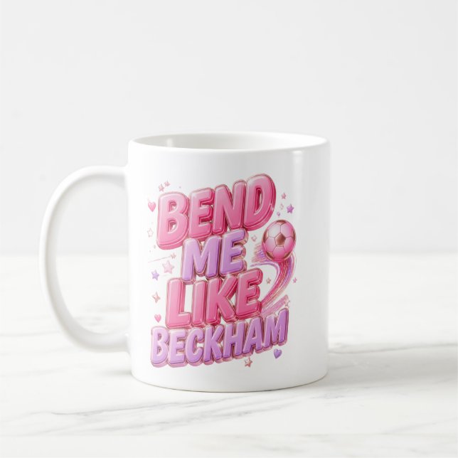 Tasse Bend Me link Beckham  (Gauche)